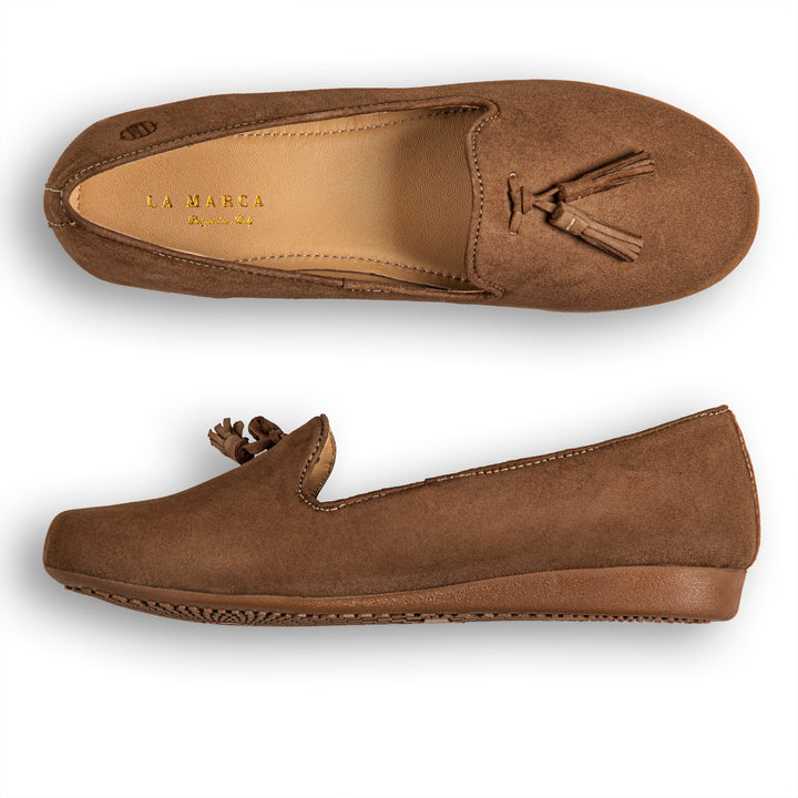 Beneveneto - Ballerina in Sandal Wood Beige