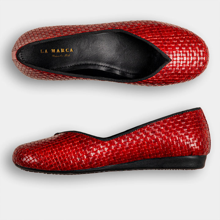Belleza- Ballerina in Mesh Scarlet