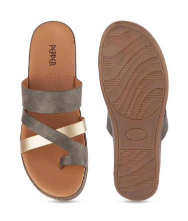 Colourblocked Comfort Heels