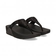 Women's LULU Crystal Embellished Toe Post Sandals