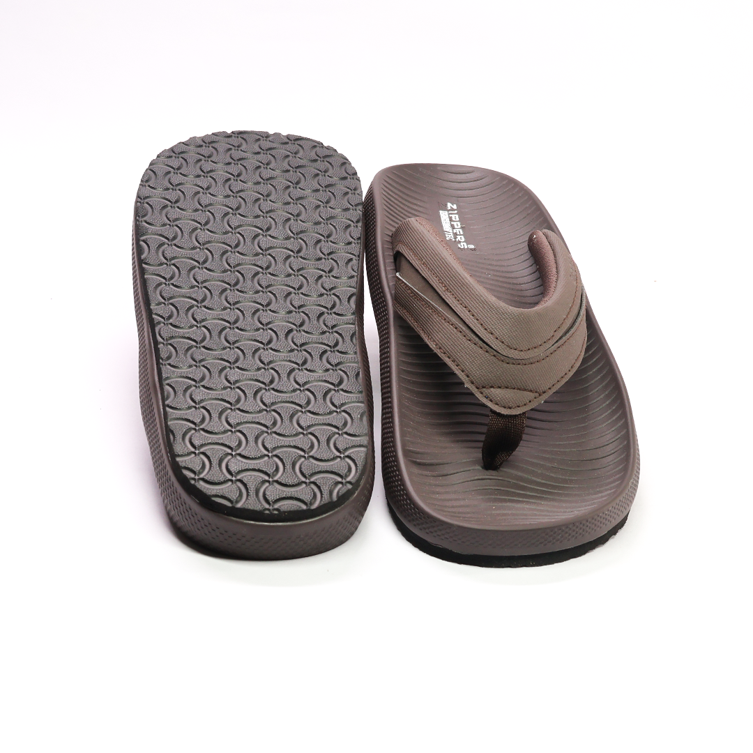 JAMES - Men's Brown Slippers