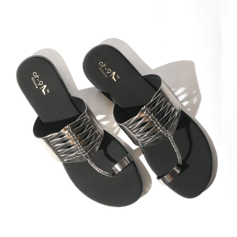 Grey Casual Slipper