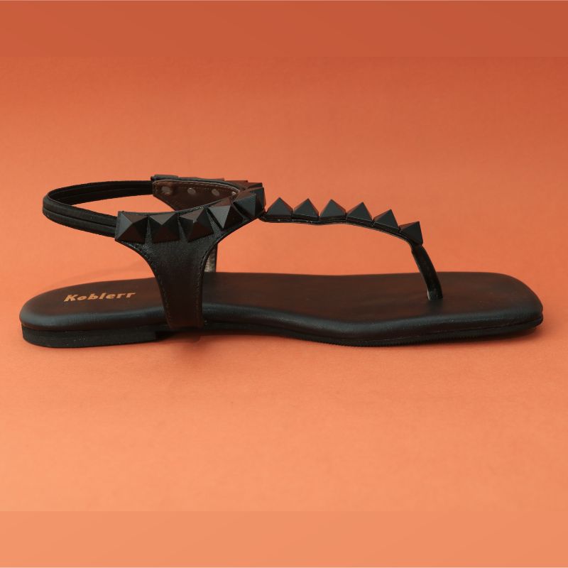 Black Casual Flats