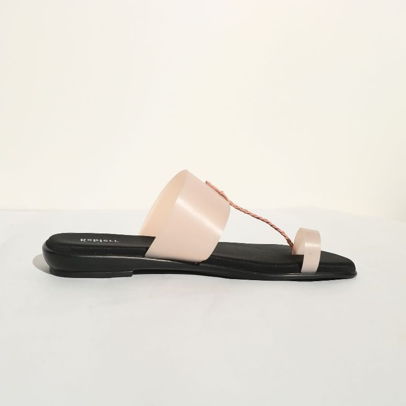 Pink Casual Slippers