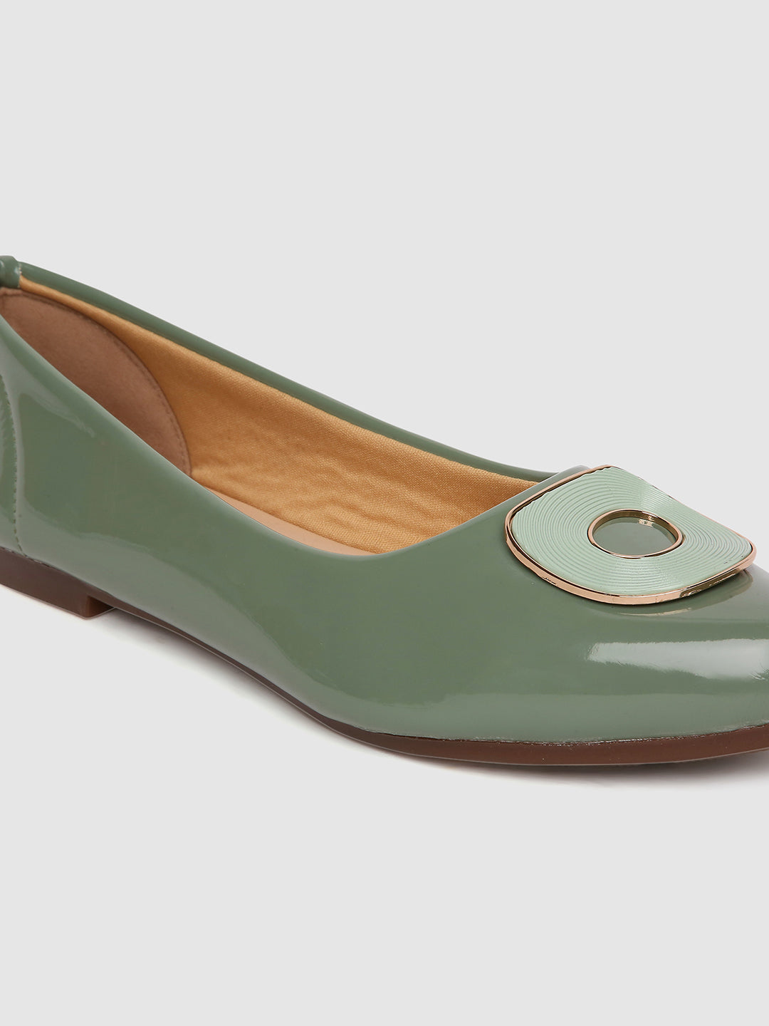 Green Embellished Bellies