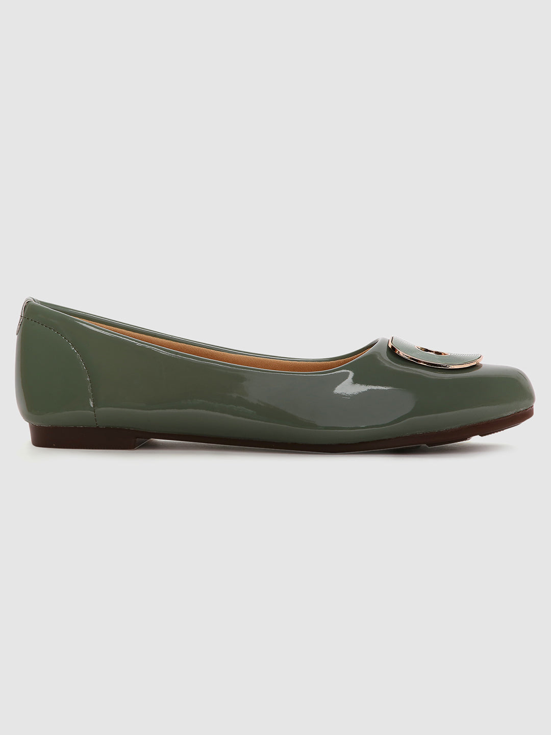 Green Embellished Bellies