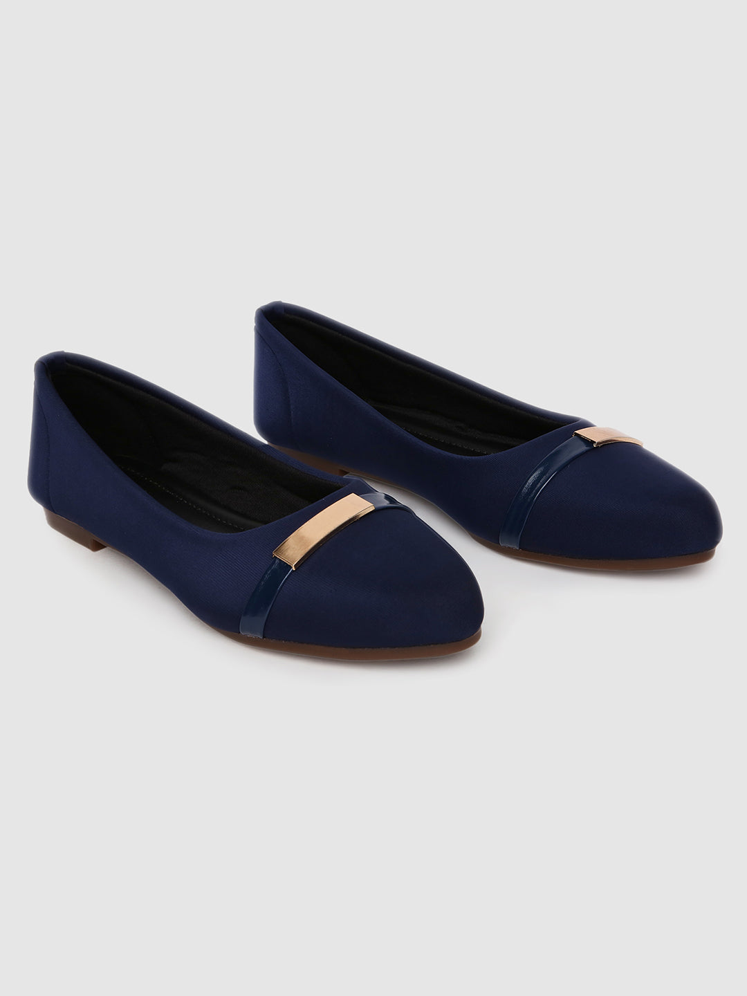Navy Embellished Formal Bellies