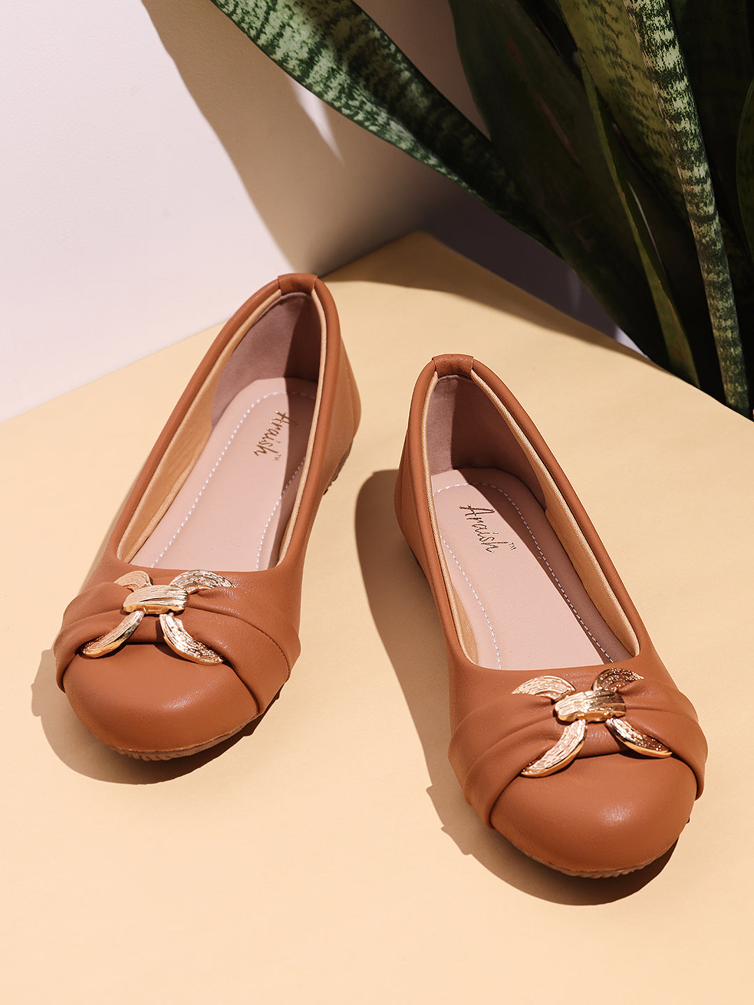Tan Embellished Bellies