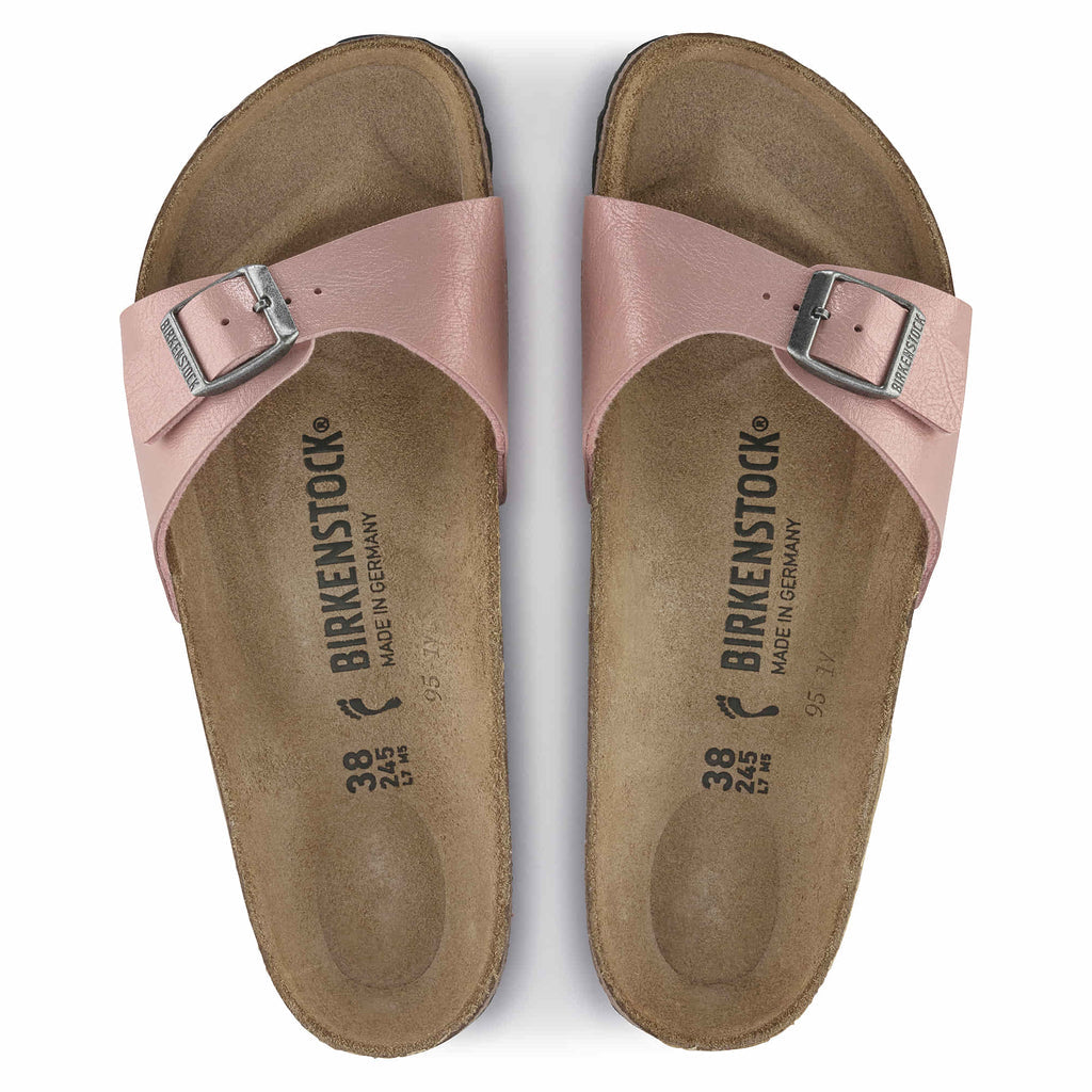 Gizeh Birko-Flor Slides in Old Rose