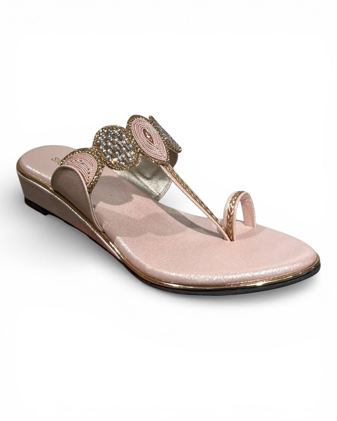 Women's Ethnic Embellished Wedge Sandals