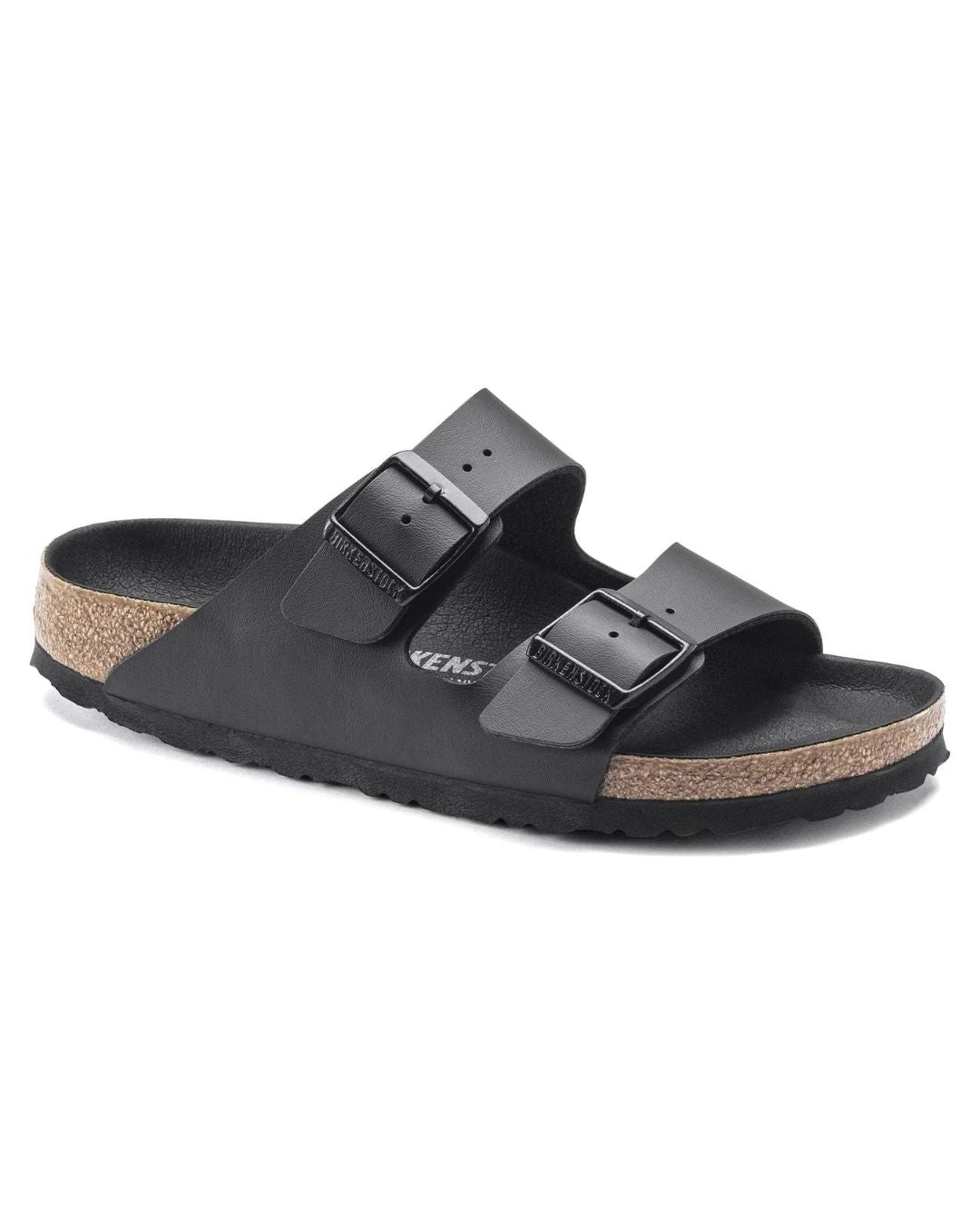 Arizona Birko-Flor Black Unisex Sandals (Microfiber)