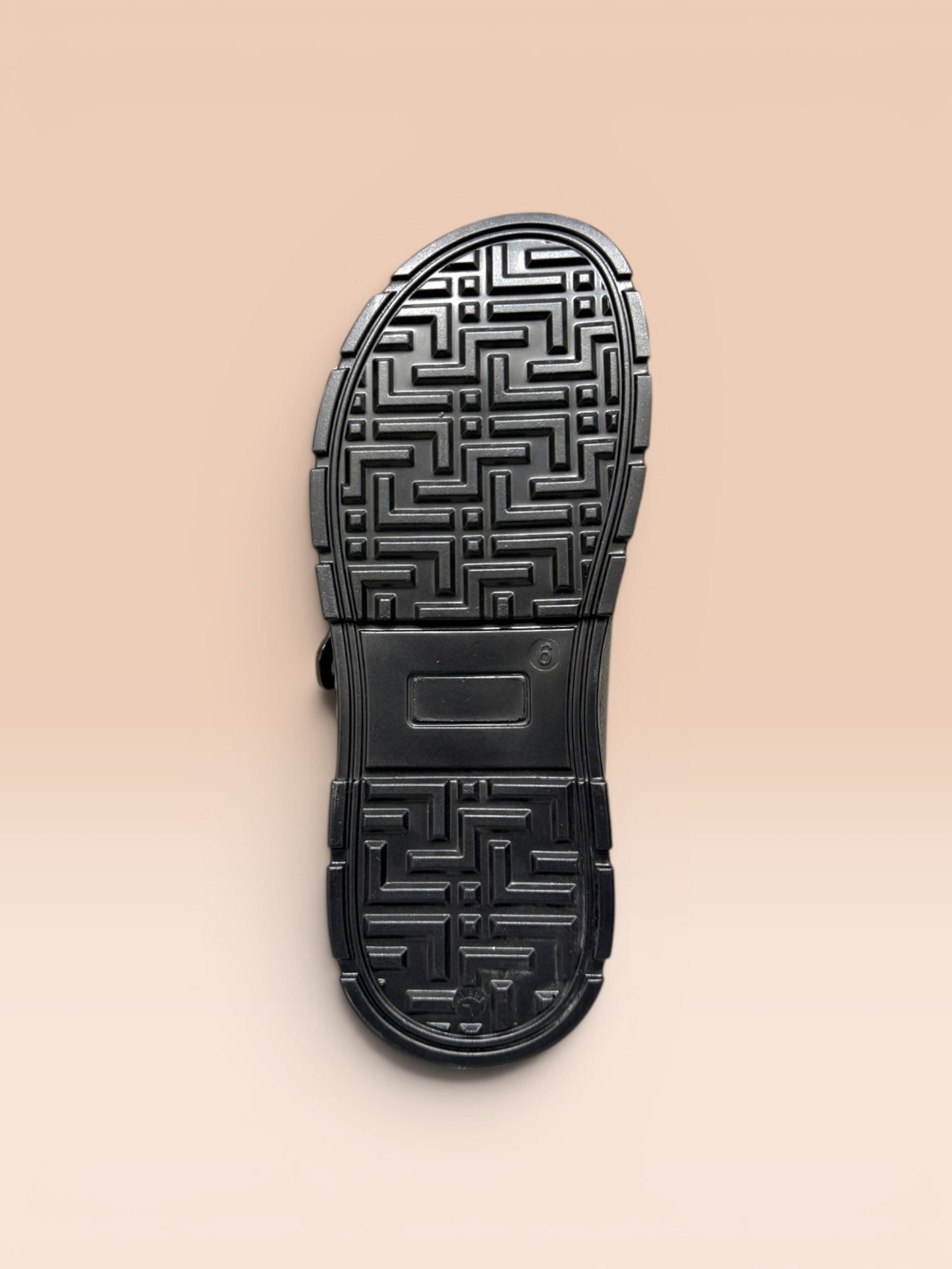Men's Leather T-Strap Sandals