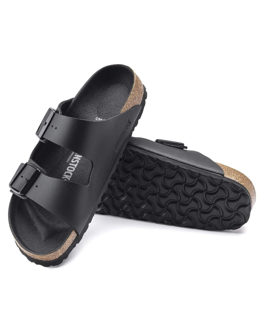 Arizona Birko-Flor Black Unisex Sandals (Microfiber)