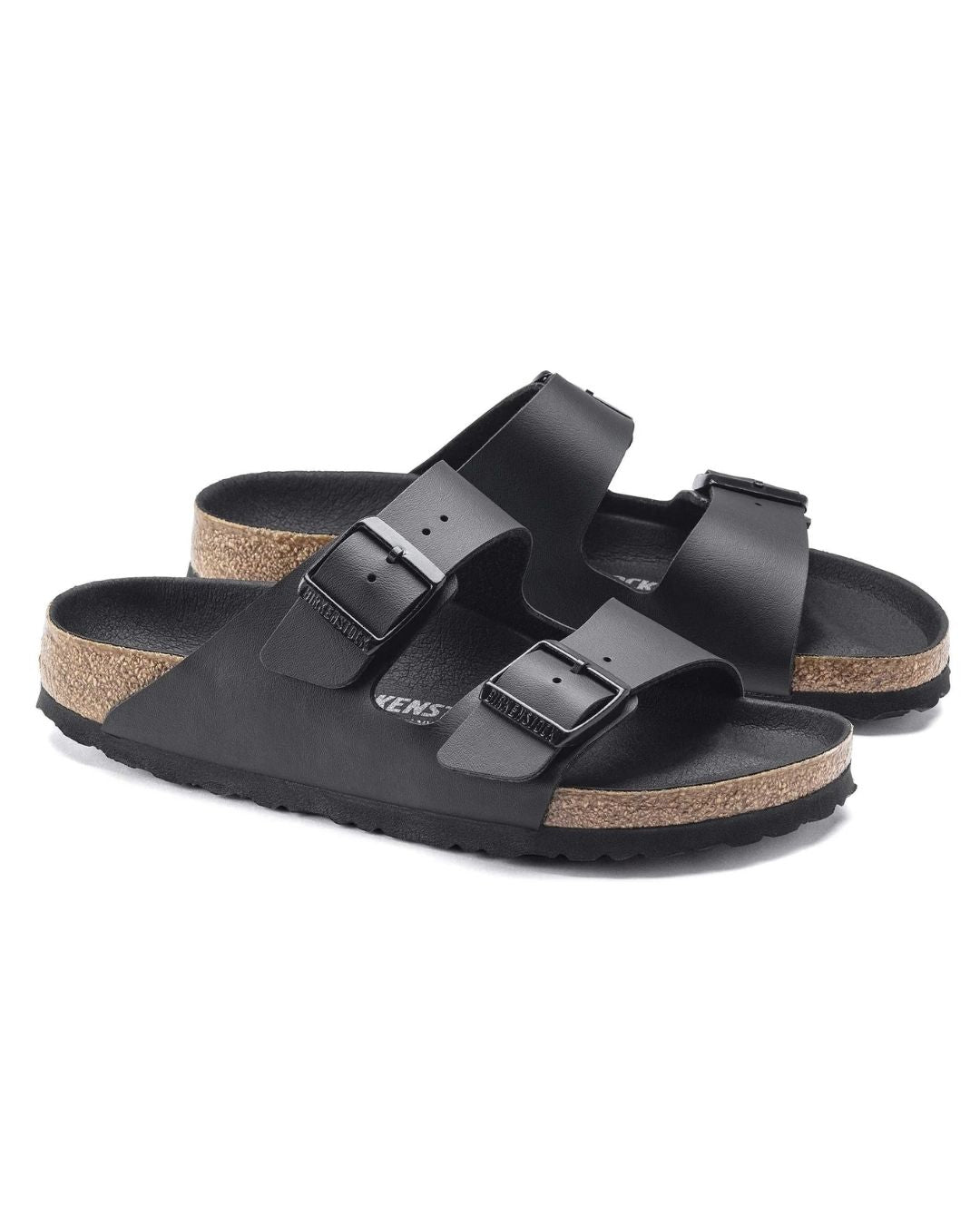 Arizona Birko-Flor Black Unisex Sandals (Microfiber)