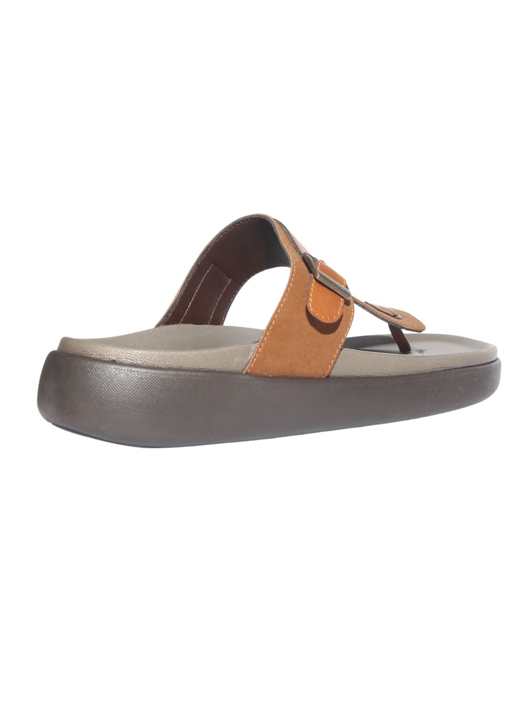 Men's Casual Tan Slippers