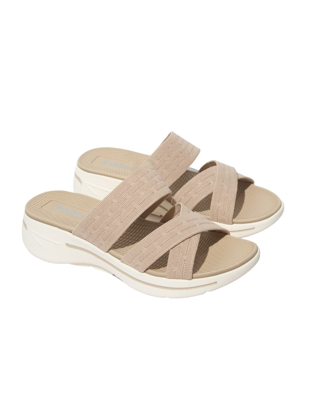 Pink Textured Comfy Slides