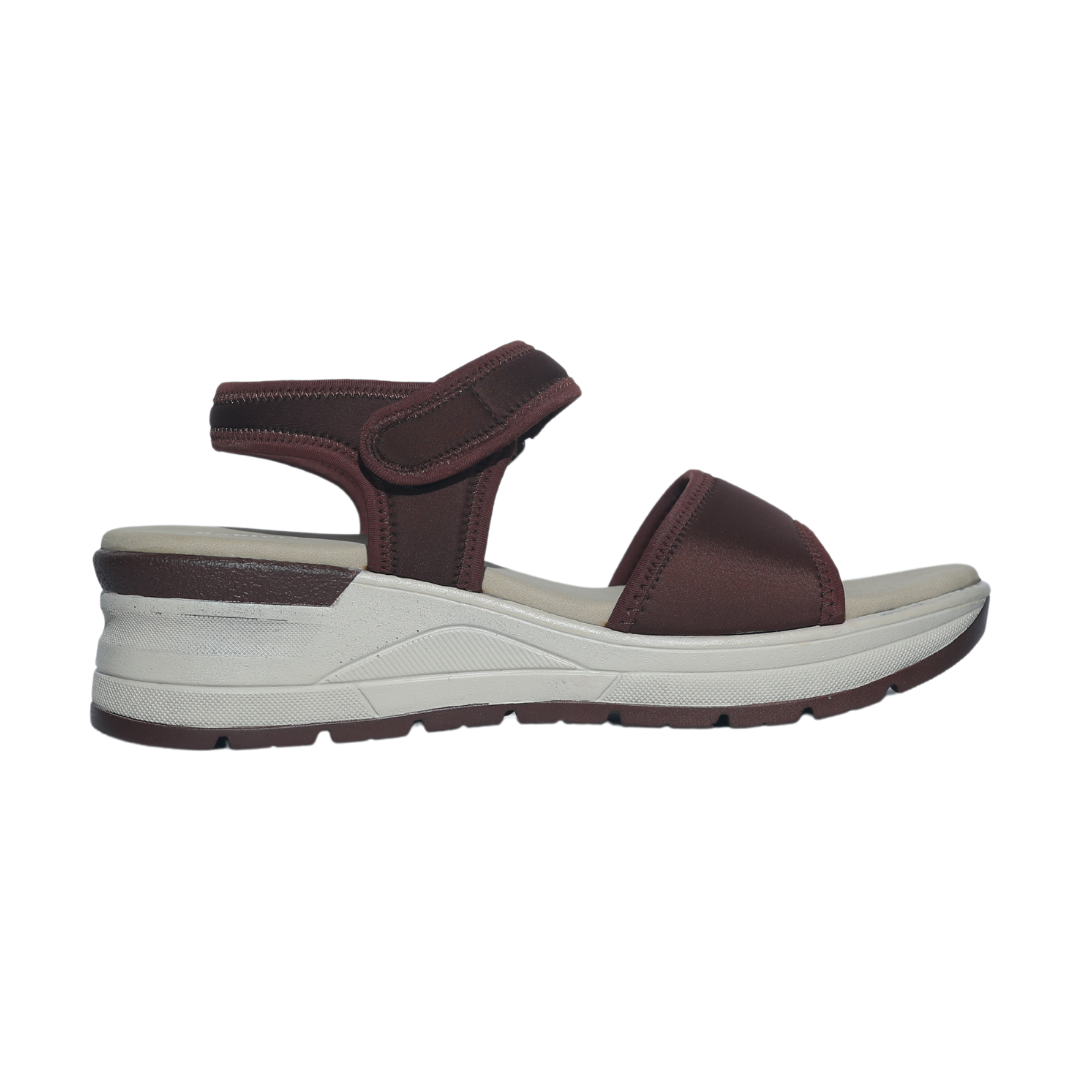 Brown Sandals with Velcro Strap