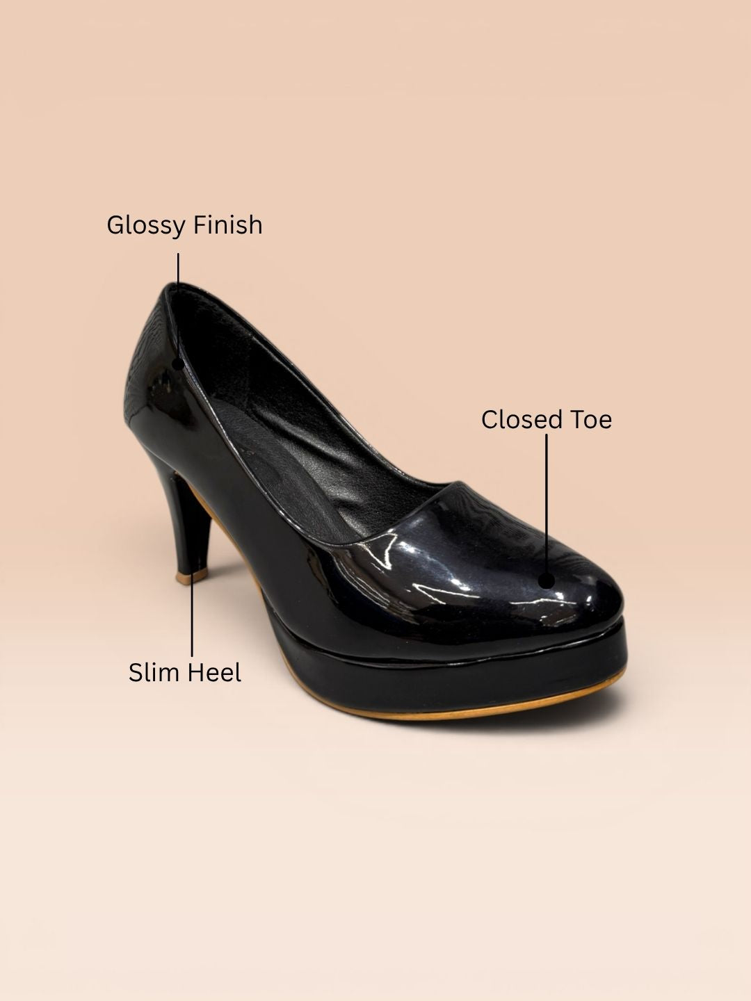 Black Classic heel