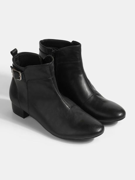 Black Block Heel Boots