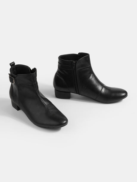 Black Block Heel Boots