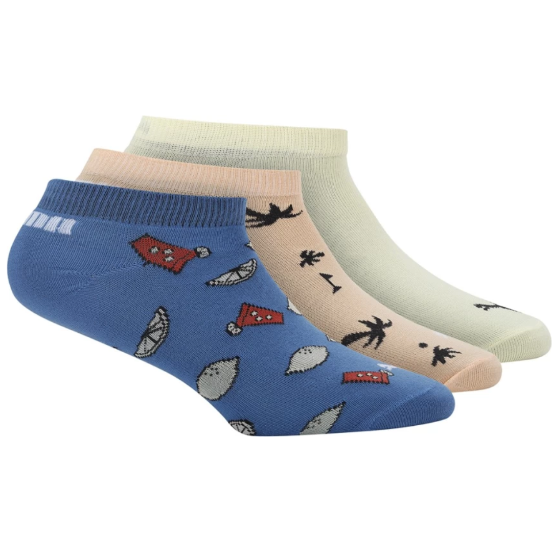 Unisex Graphic Print Ankle Length - Pack of 3