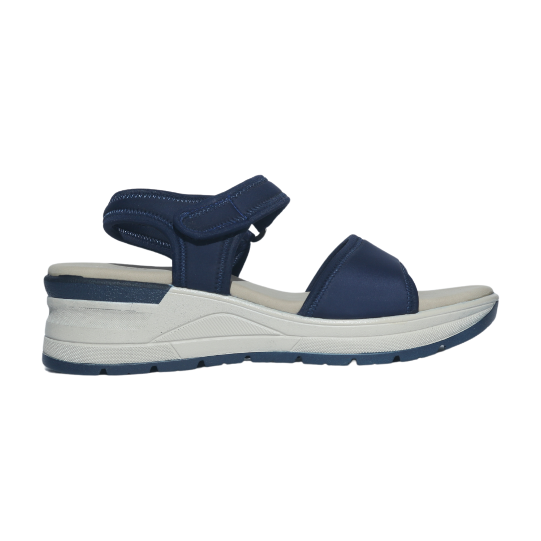 Navy Sandals with Velcro Strap