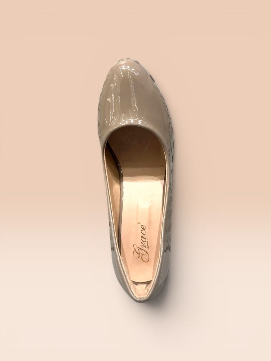 Khaki Classic heel