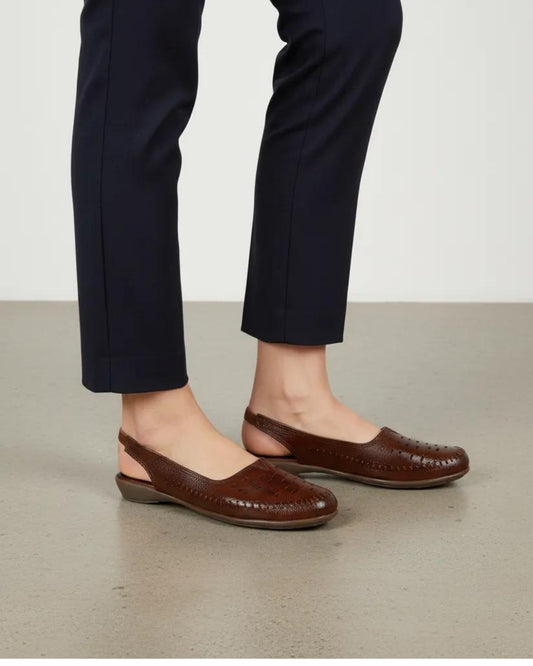 Women’s Leather Slingback Bellies