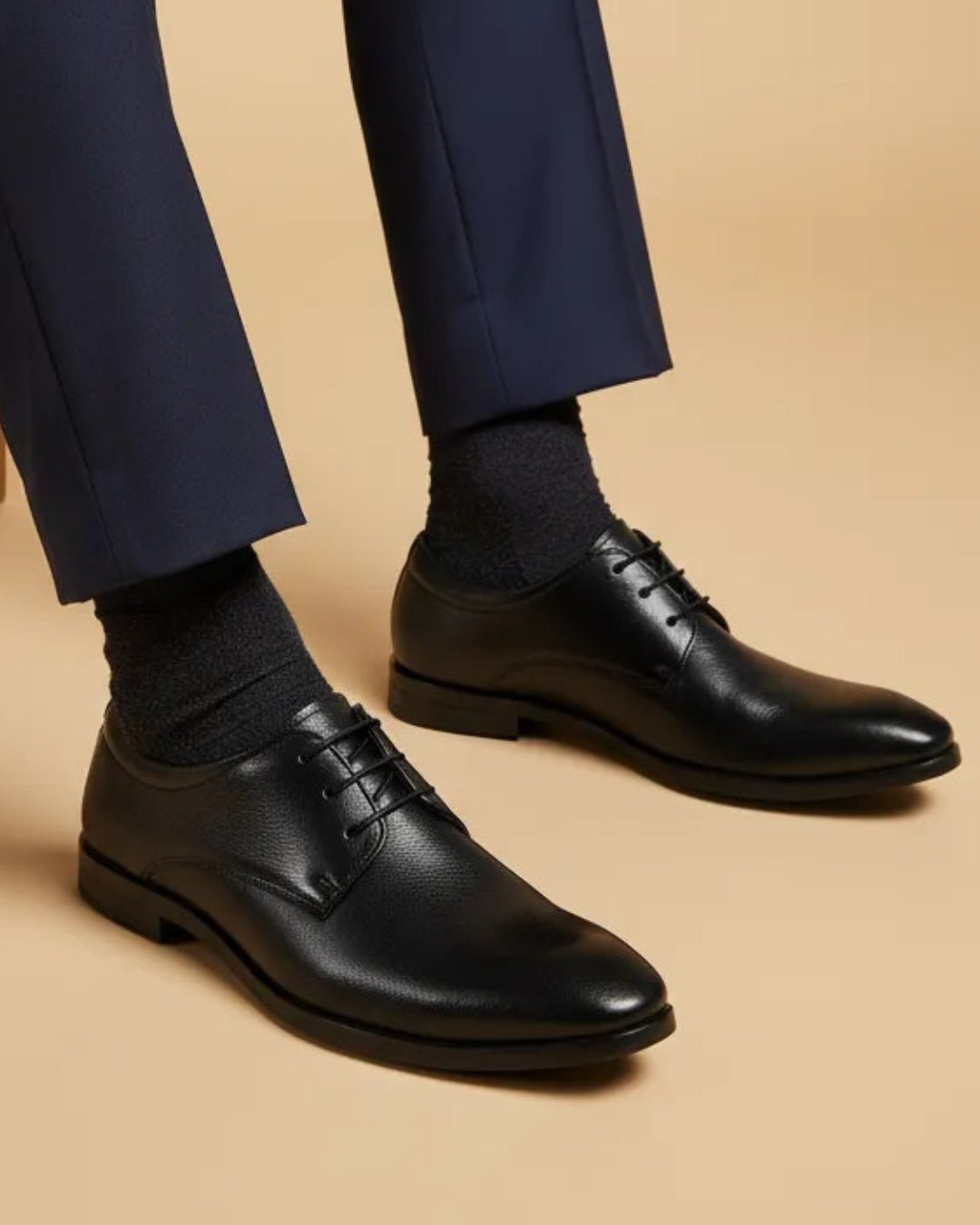Men's Leather Formal Derby Shoes