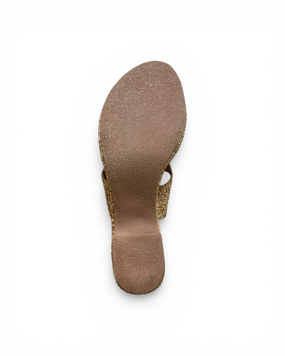 Embellished T-Strap Wedge Sandals