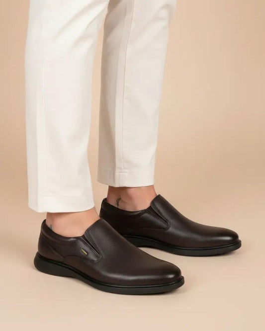 Brown Slip-On Shoes