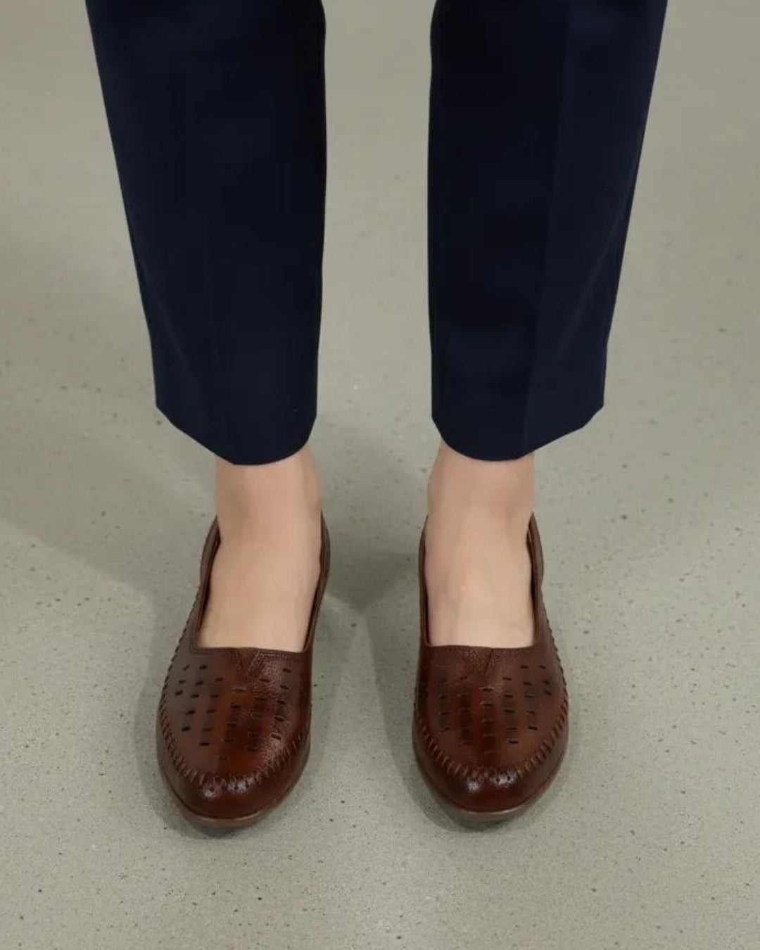Women’s Leather Slingback Bellies