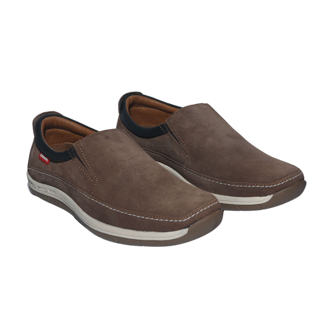 Brown Slip On Shoes