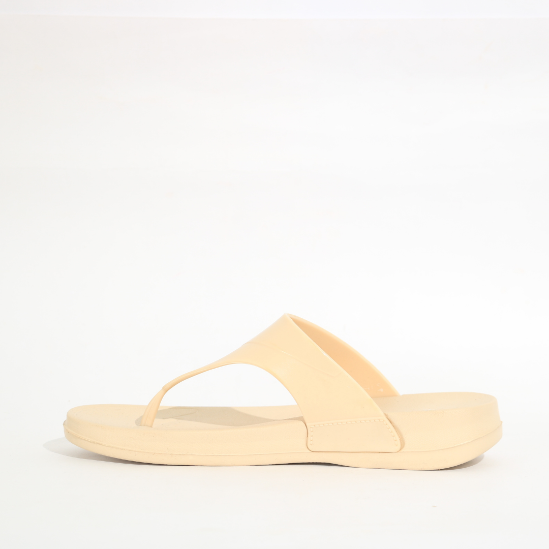 GINGER - Women's Beige Slippers
