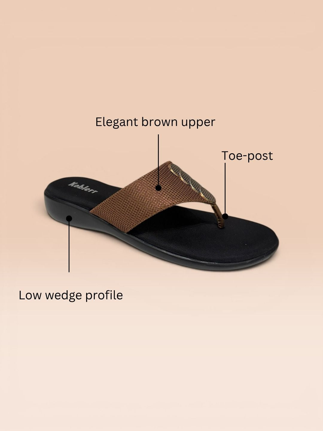Brown Casual Slippers