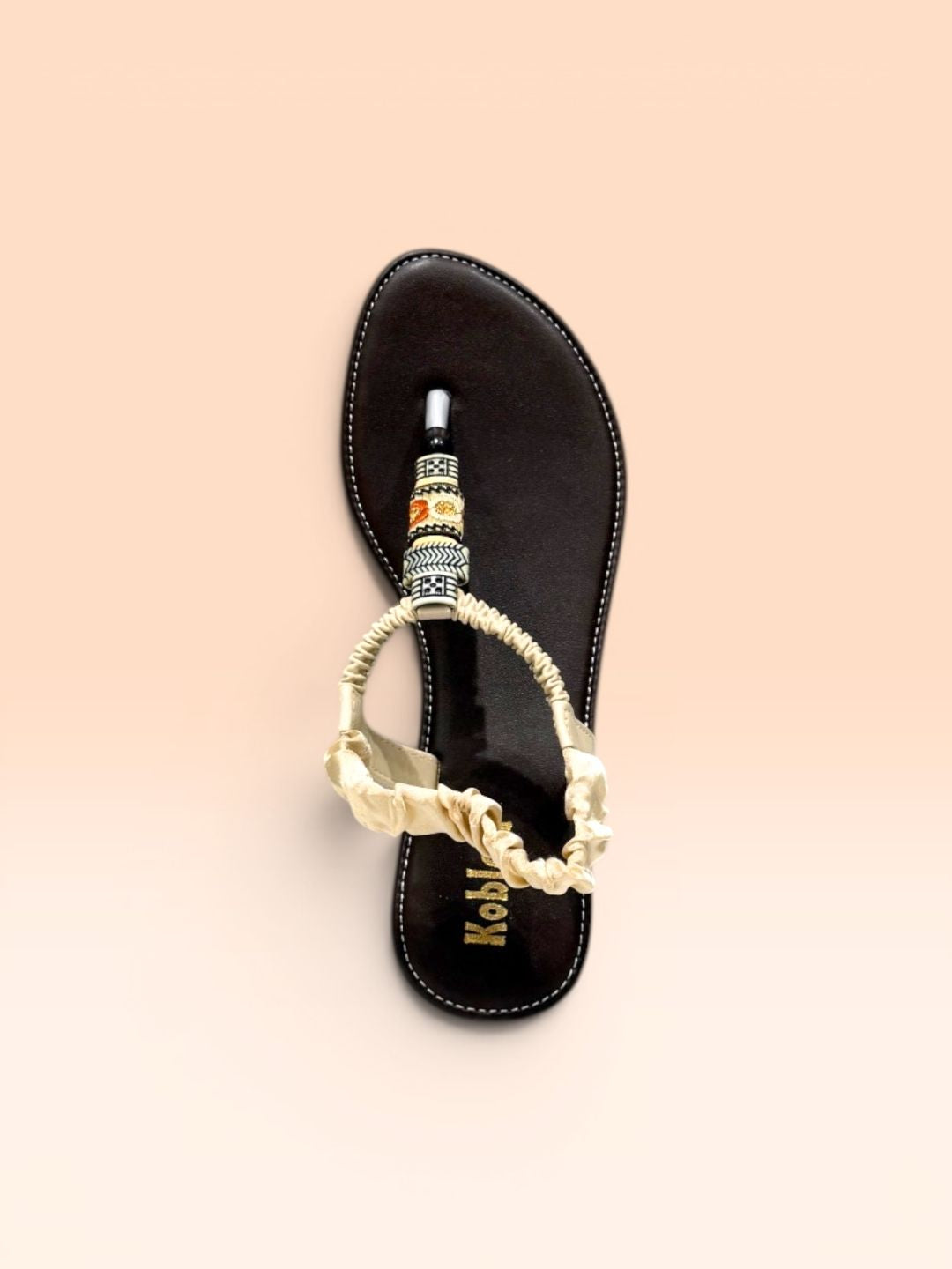 Beige women Slip-On Sandals