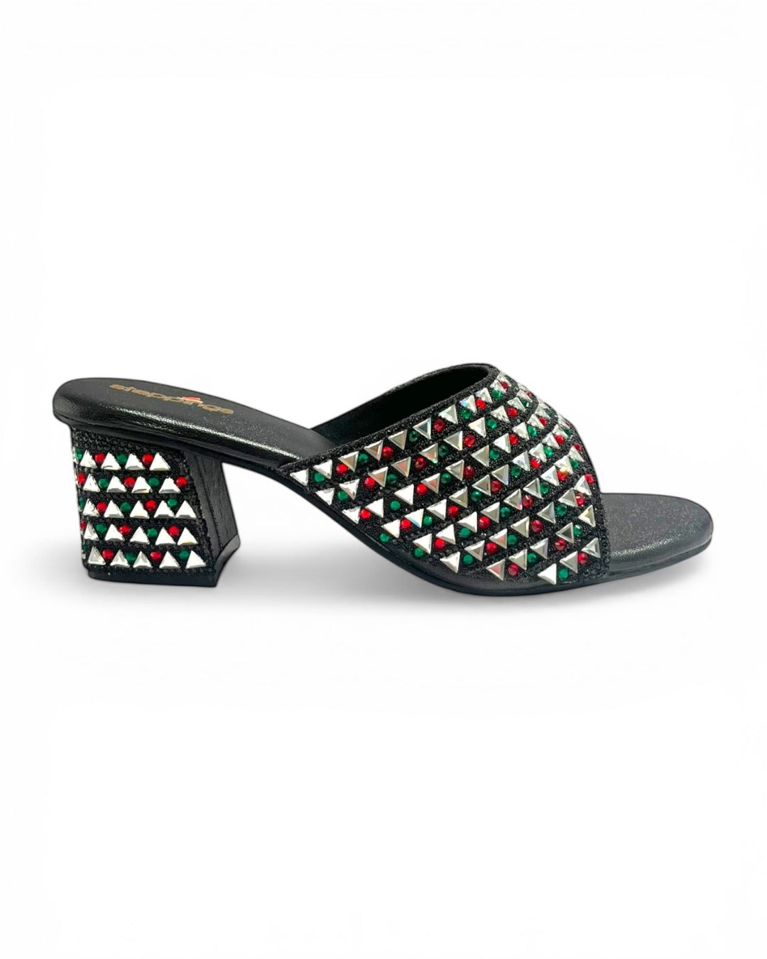 Embellished Slip-on Sandals
