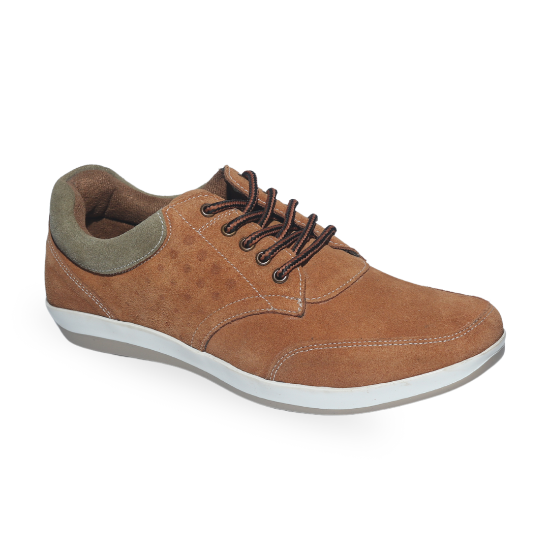 Tan Lace Up Sneakers