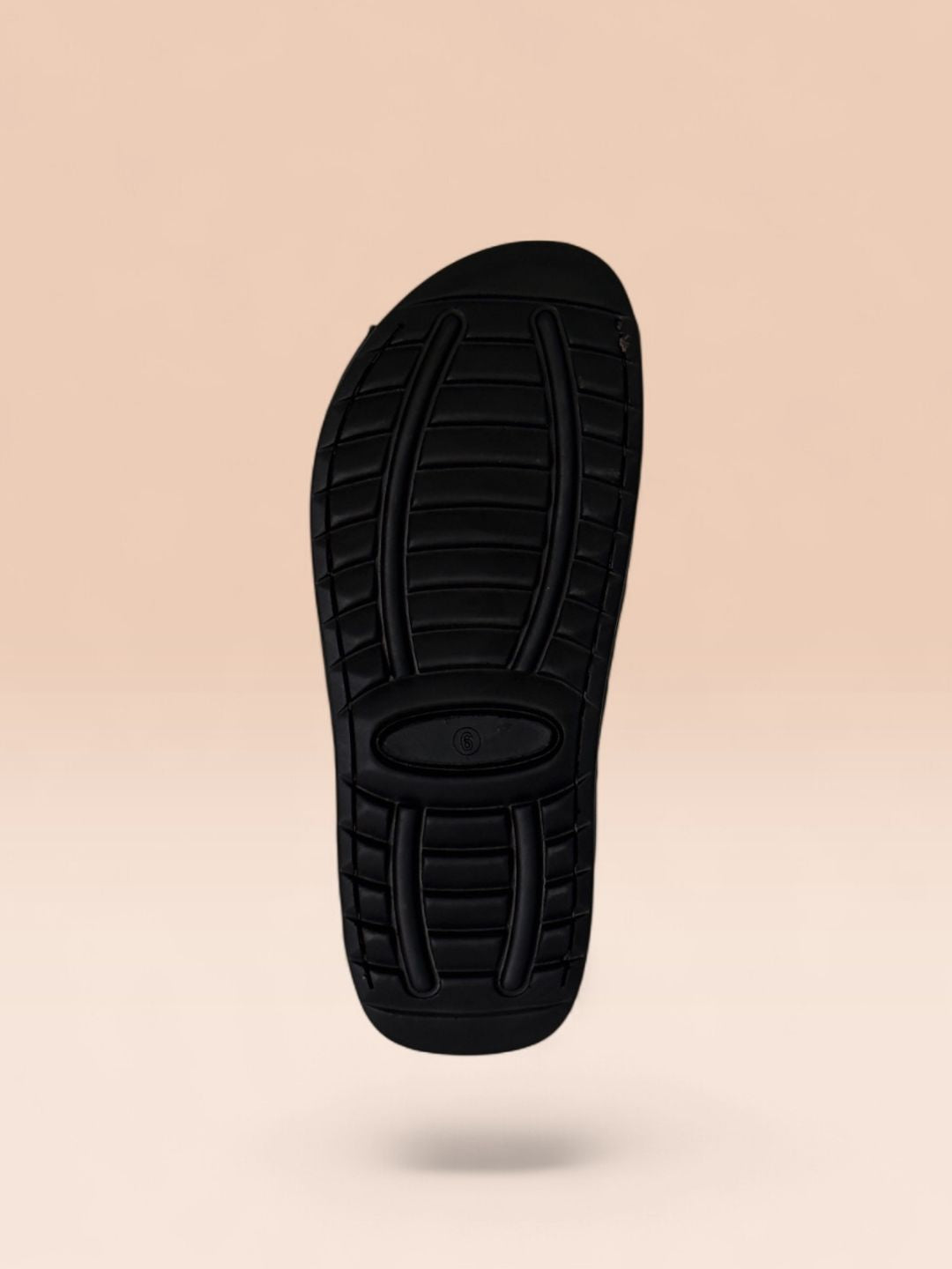 Brown T-strap Buckle Sandals