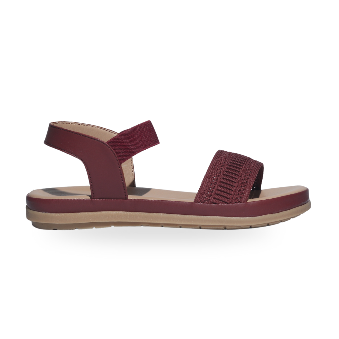 Maroon Casual Sandals