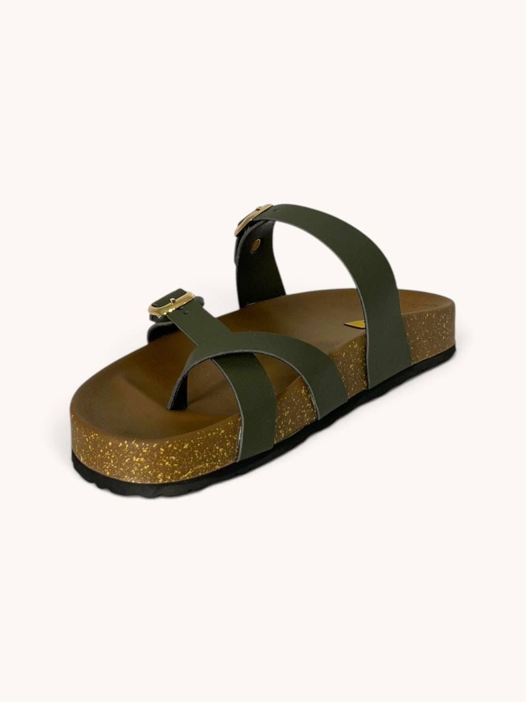 Women’s Toe Ring Sandals in Olive