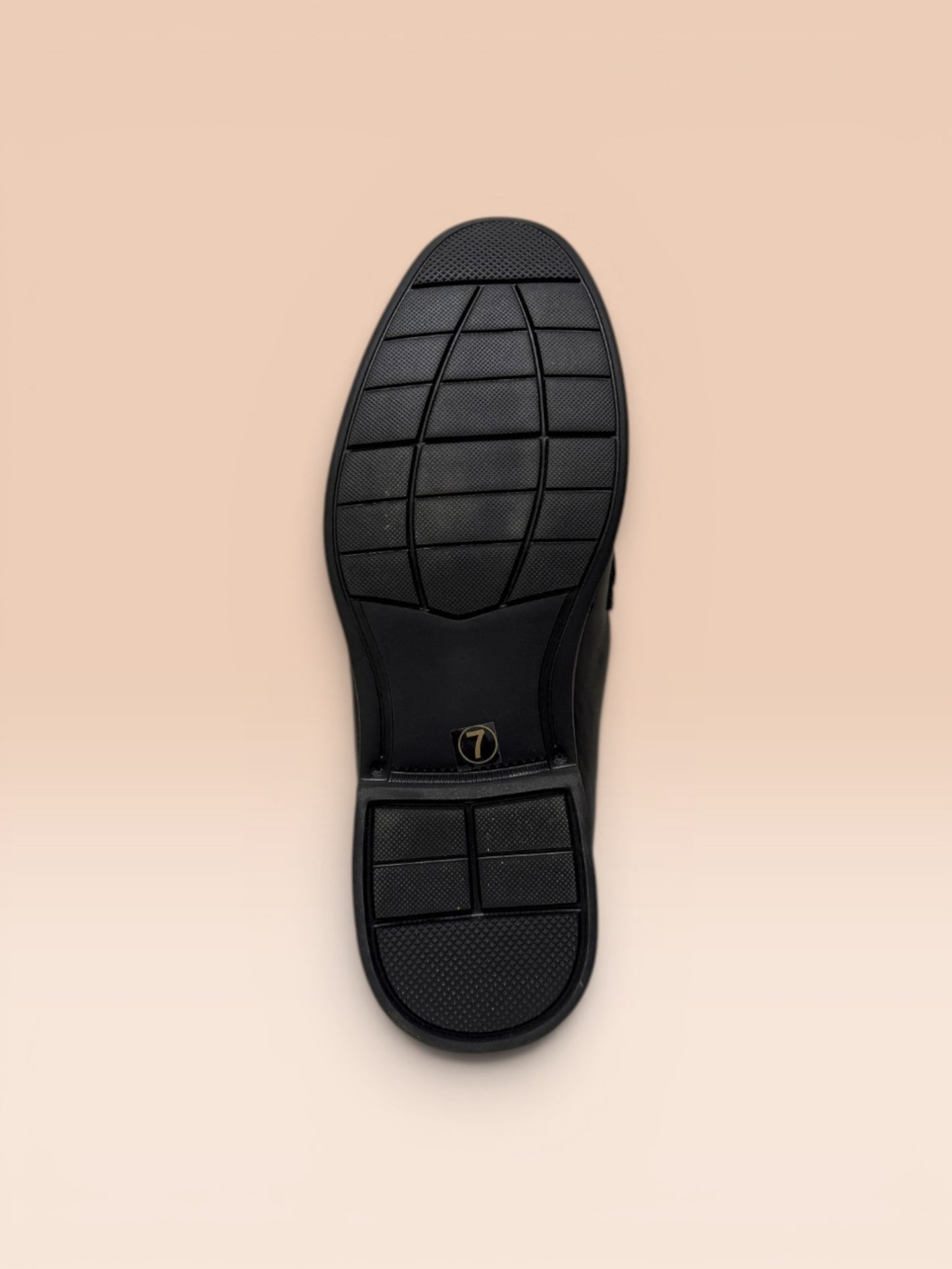 Black Formal Slip-On Loafers