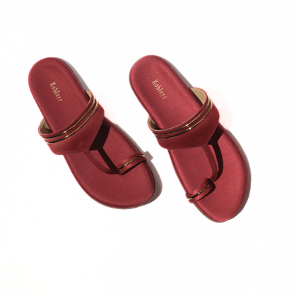 Magenta Delight Flats