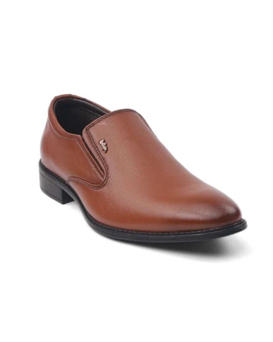 Lee Cooper Tan Leather Slip On Shoes