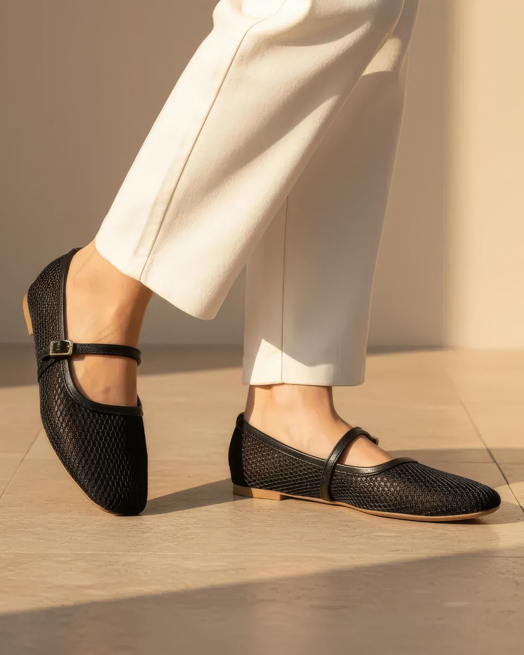 Mesh Ballet in Black