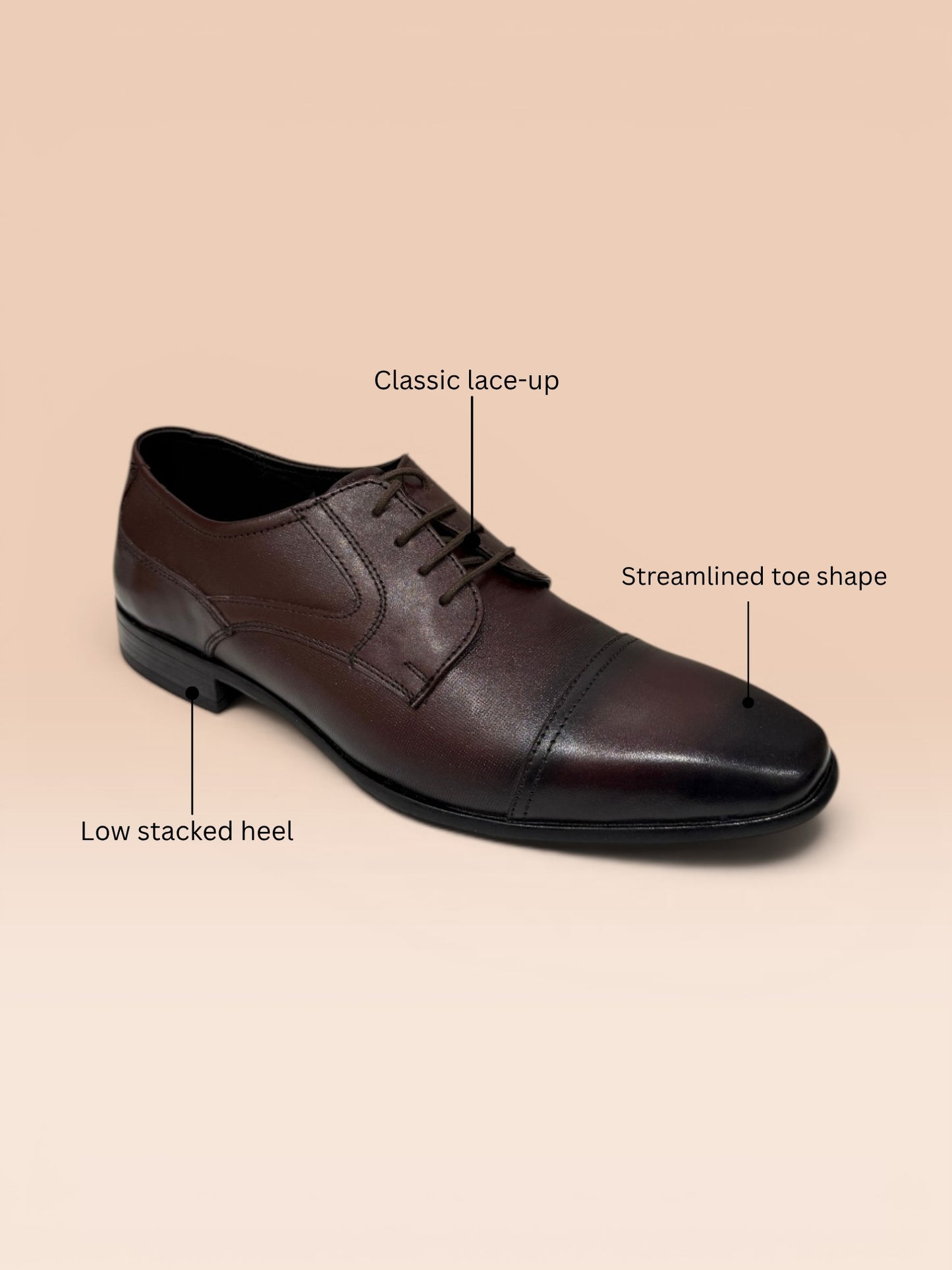 Cherry Formal Lace Up Shoes