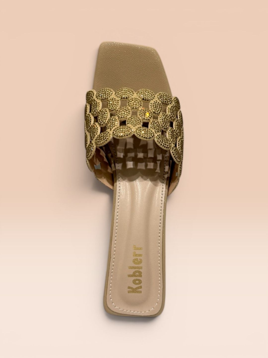 Beige Kitten heel