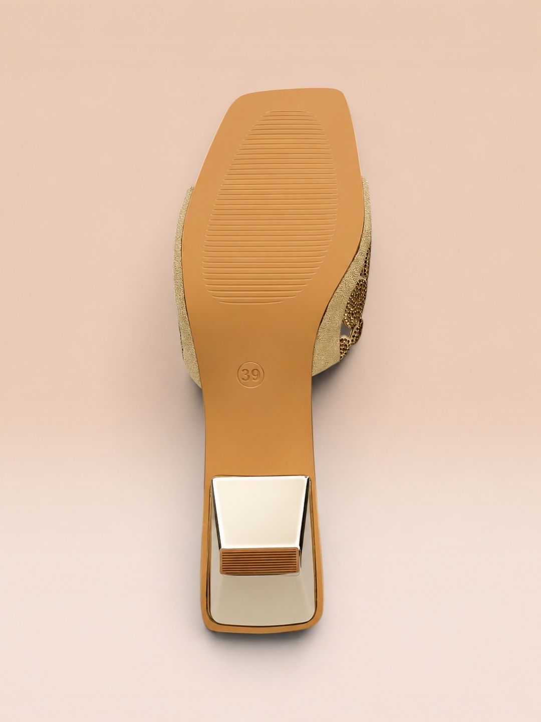 Beige Kitten heel