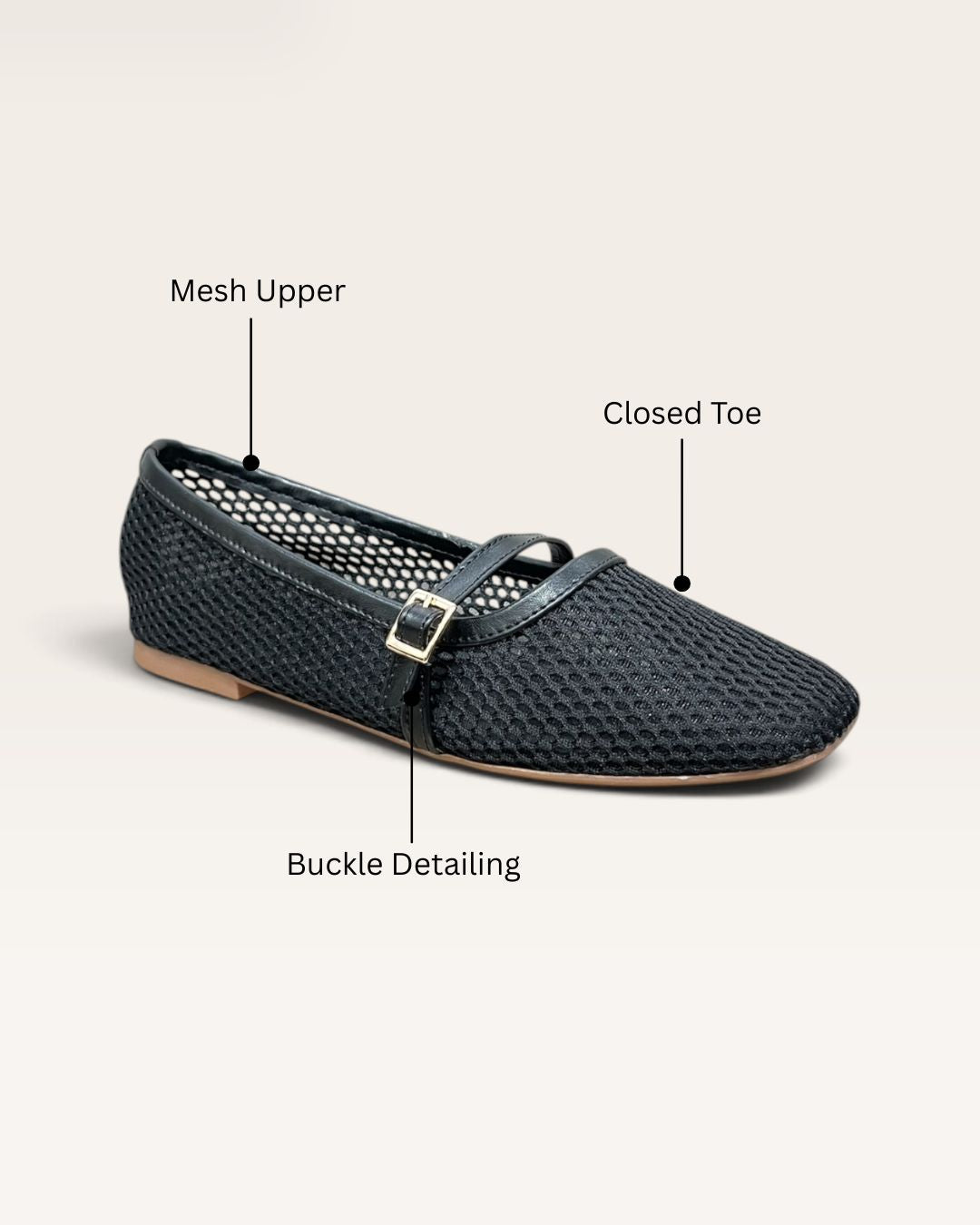 Mesh Ballet in Black