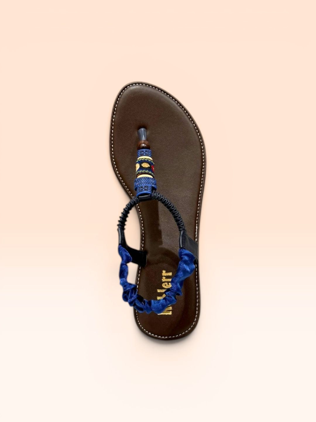 Blue women Slip-On Sandals
